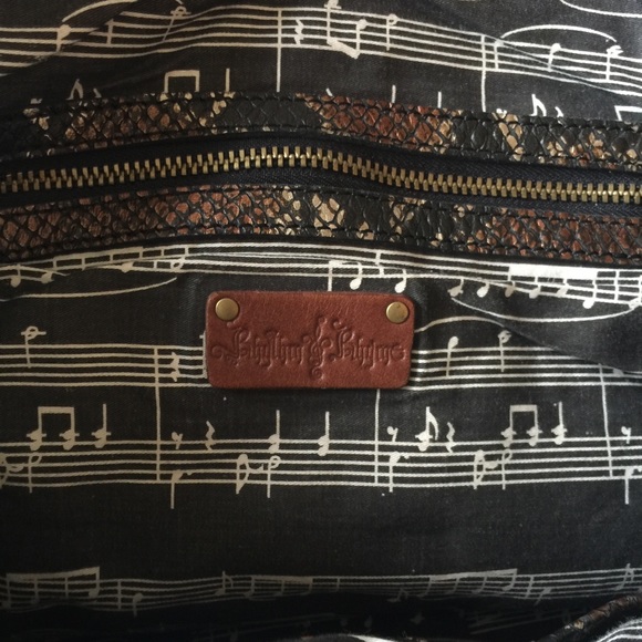 Rhythm & Rhyme Leather Hobo Bag - Picture 3 of 4